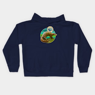 EDGE OF EXTINCTION Chinese Pangolin Kids Hoodie